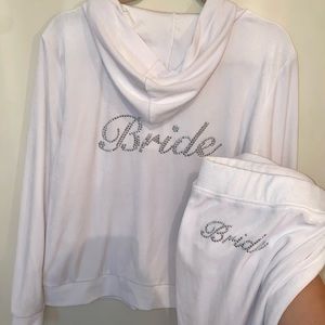 White BRIDE jumpsuit by JC